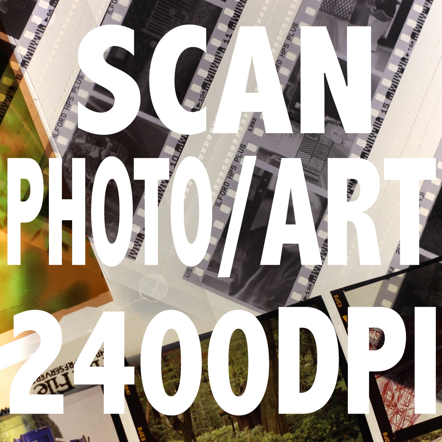 Prints and Artworks Scanning per image 2400DPI