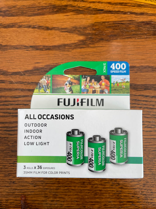 Fujifilm 400 color 36EXP (1 roll )