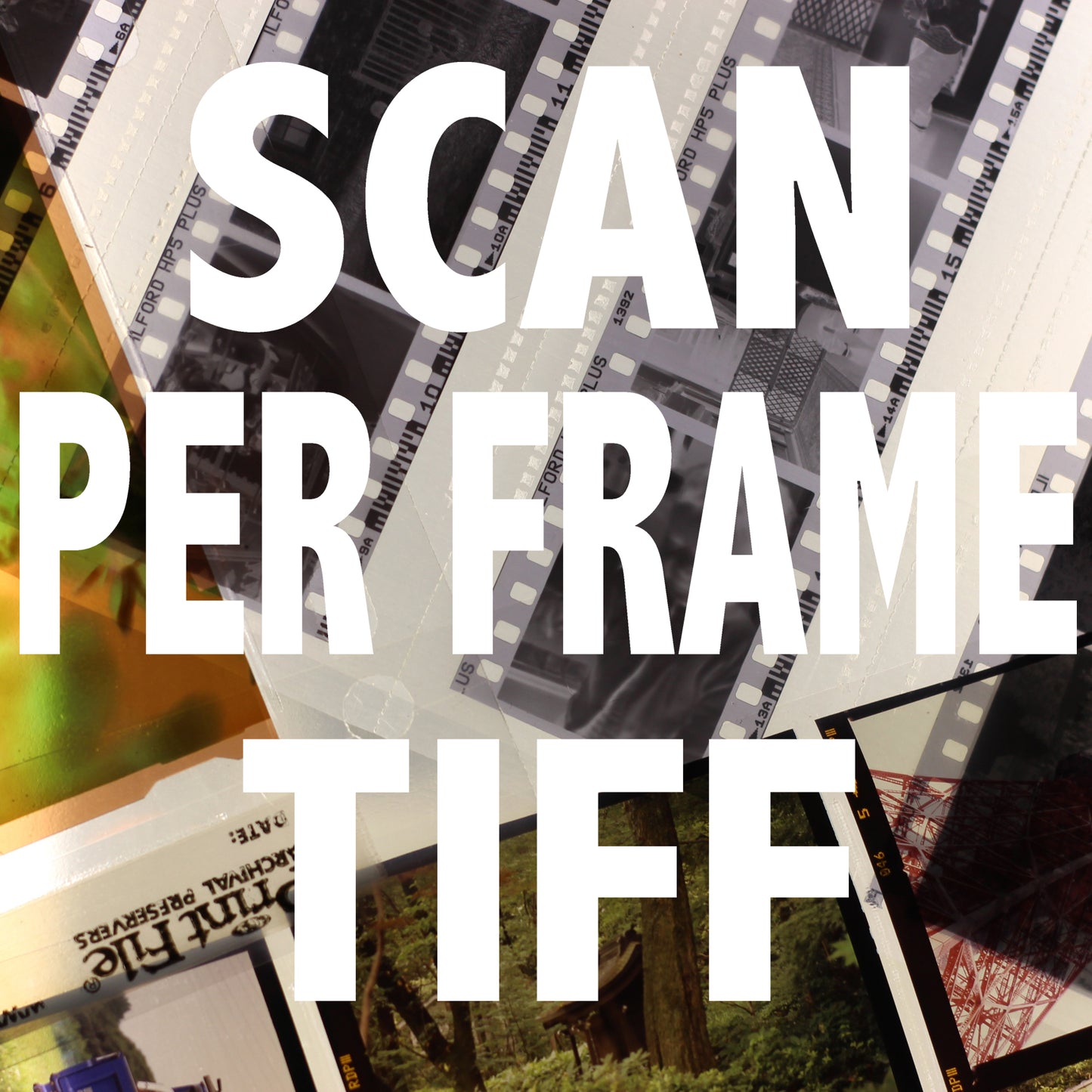 Scanning per frame Tiff